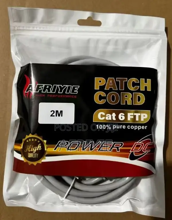 2m FTP Cat.6 Patch Cable -Grey