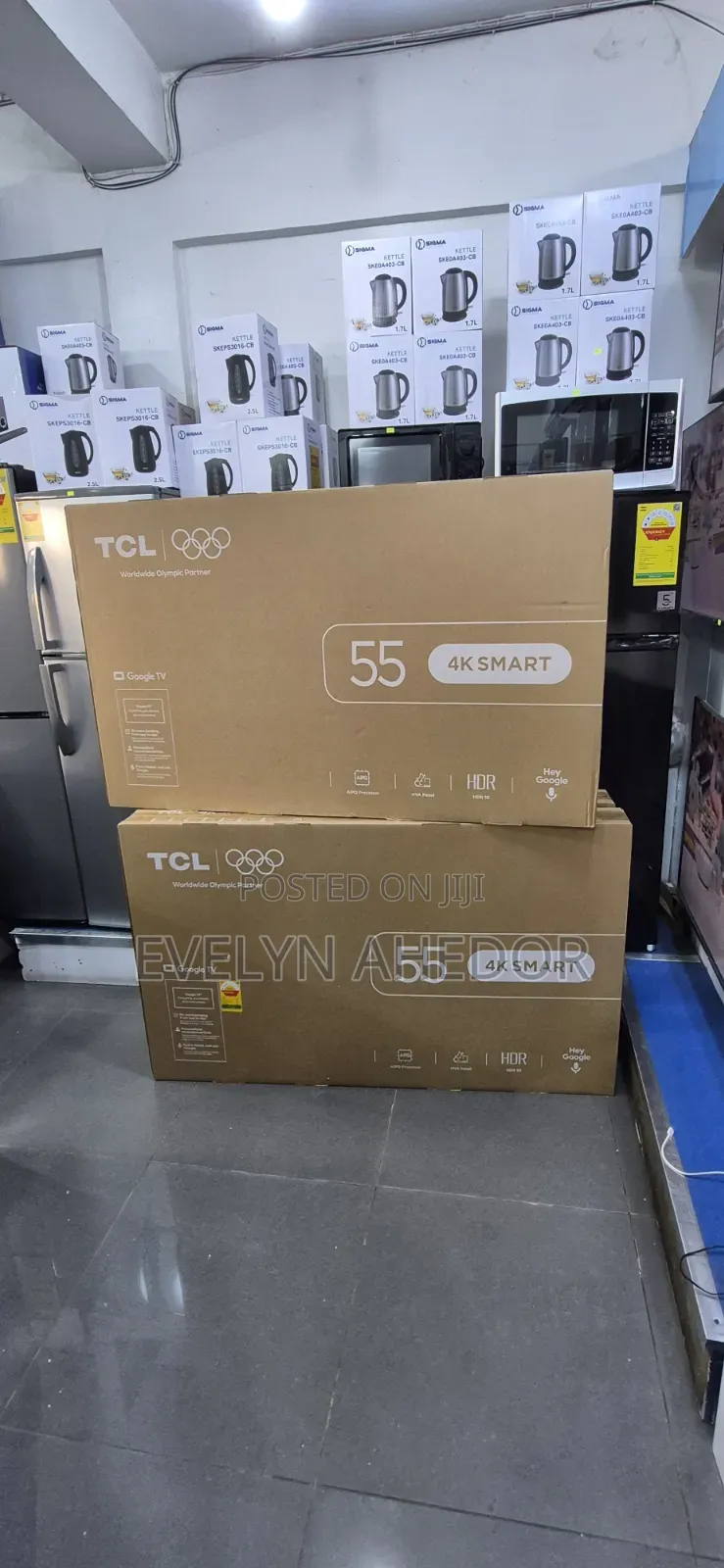 New Model TCL 55 Inches Smart Android Tv Uhd for Sale at Cool Price