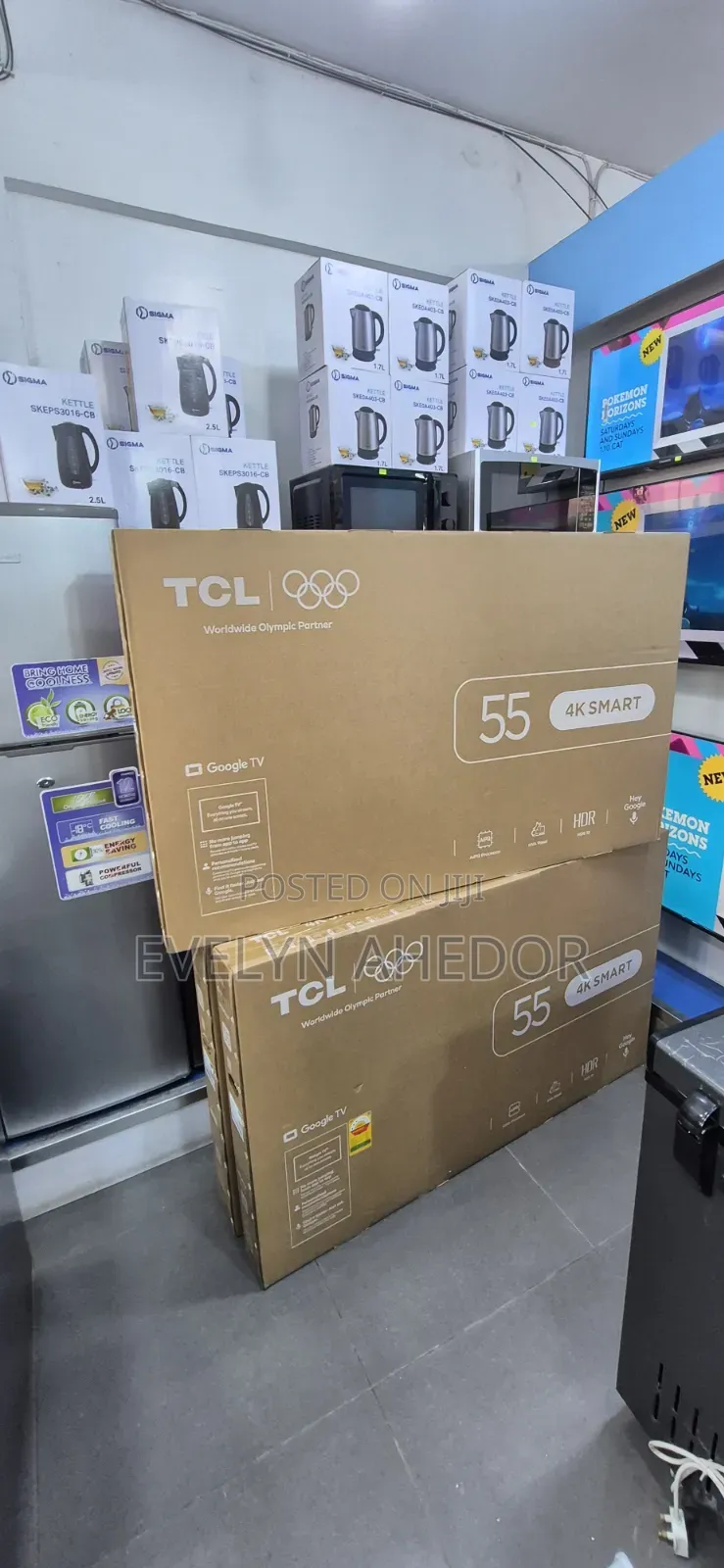 New Model TCL 55 Inches Smart Android Tv Uhd for Sale at Cool Price