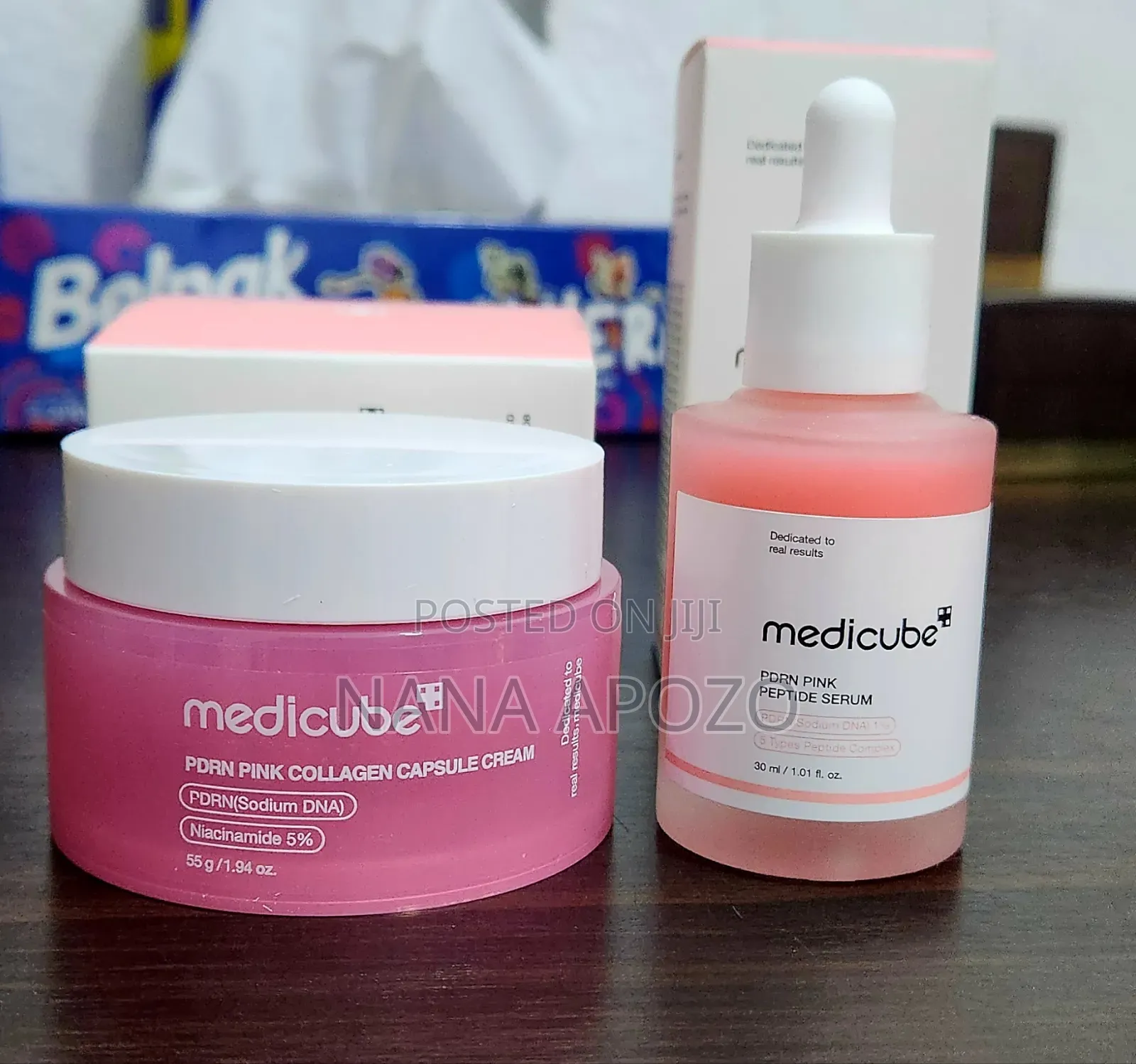 Medicube Pdrn Pink Collagen Capsule Cream And Peptide Serum