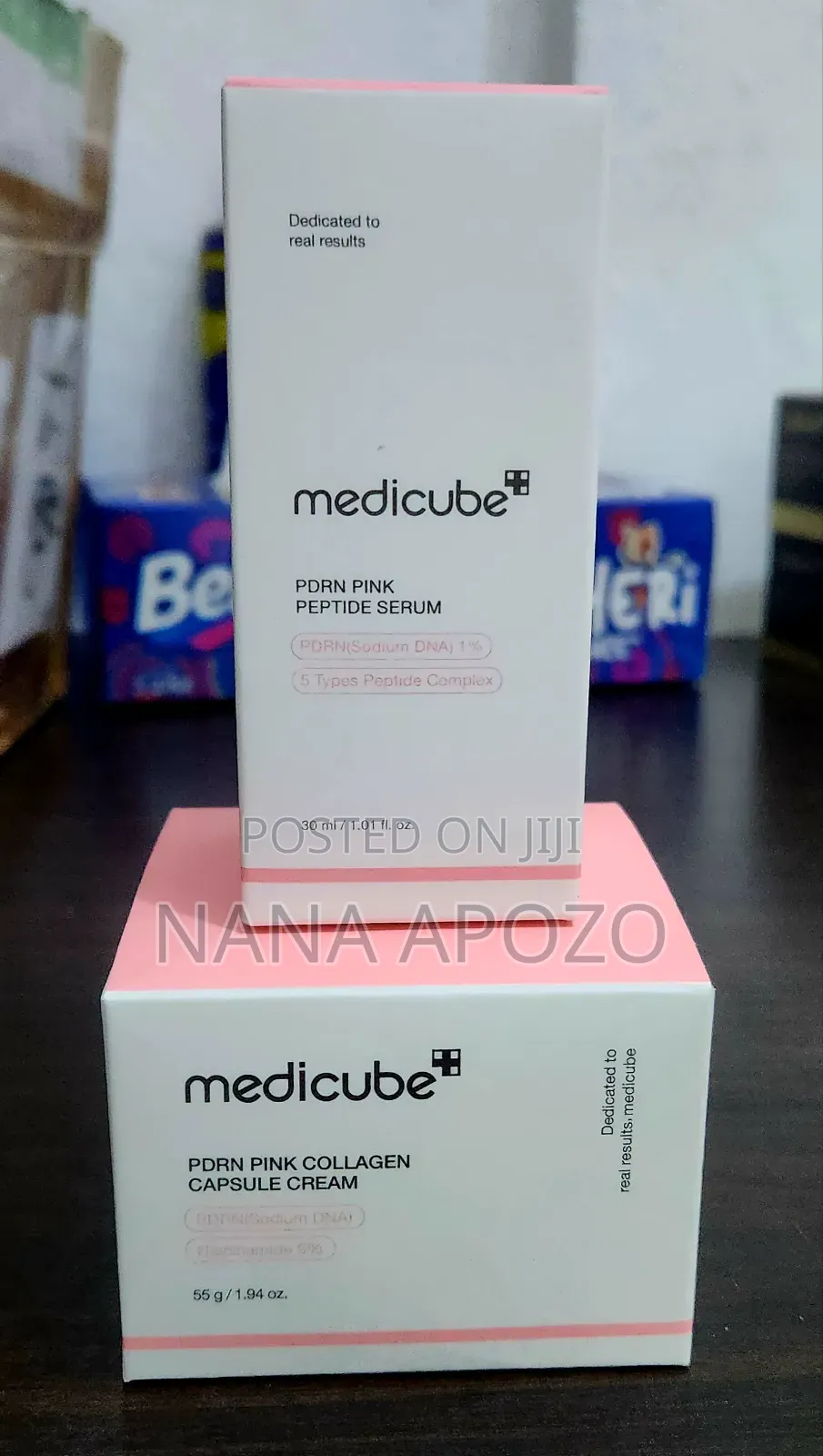 Medicube Pdrn Pink Collagen Capsule Cream And Peptide Serum
