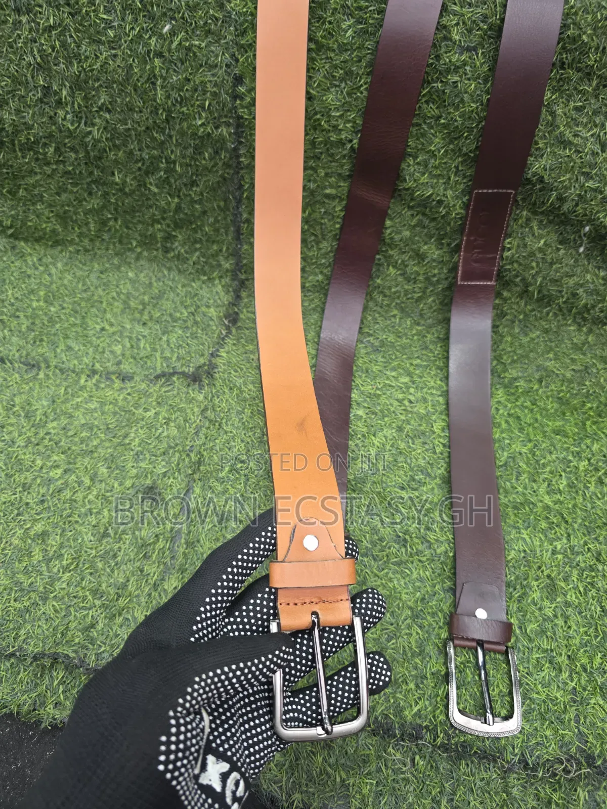 First Selection Brown Leather Belts (Uk Used)