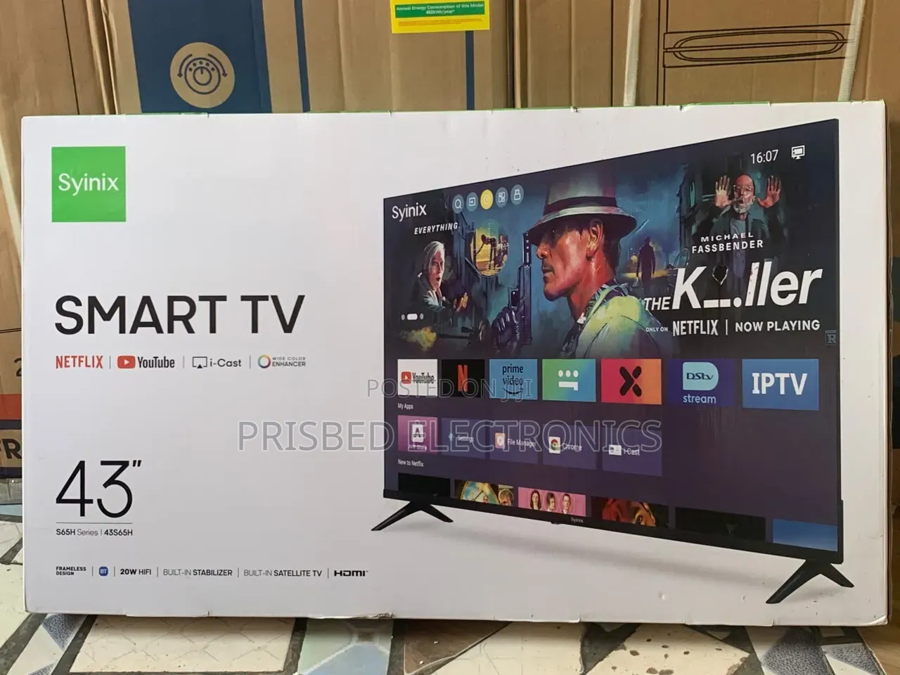Syinix 43" Smart Tv