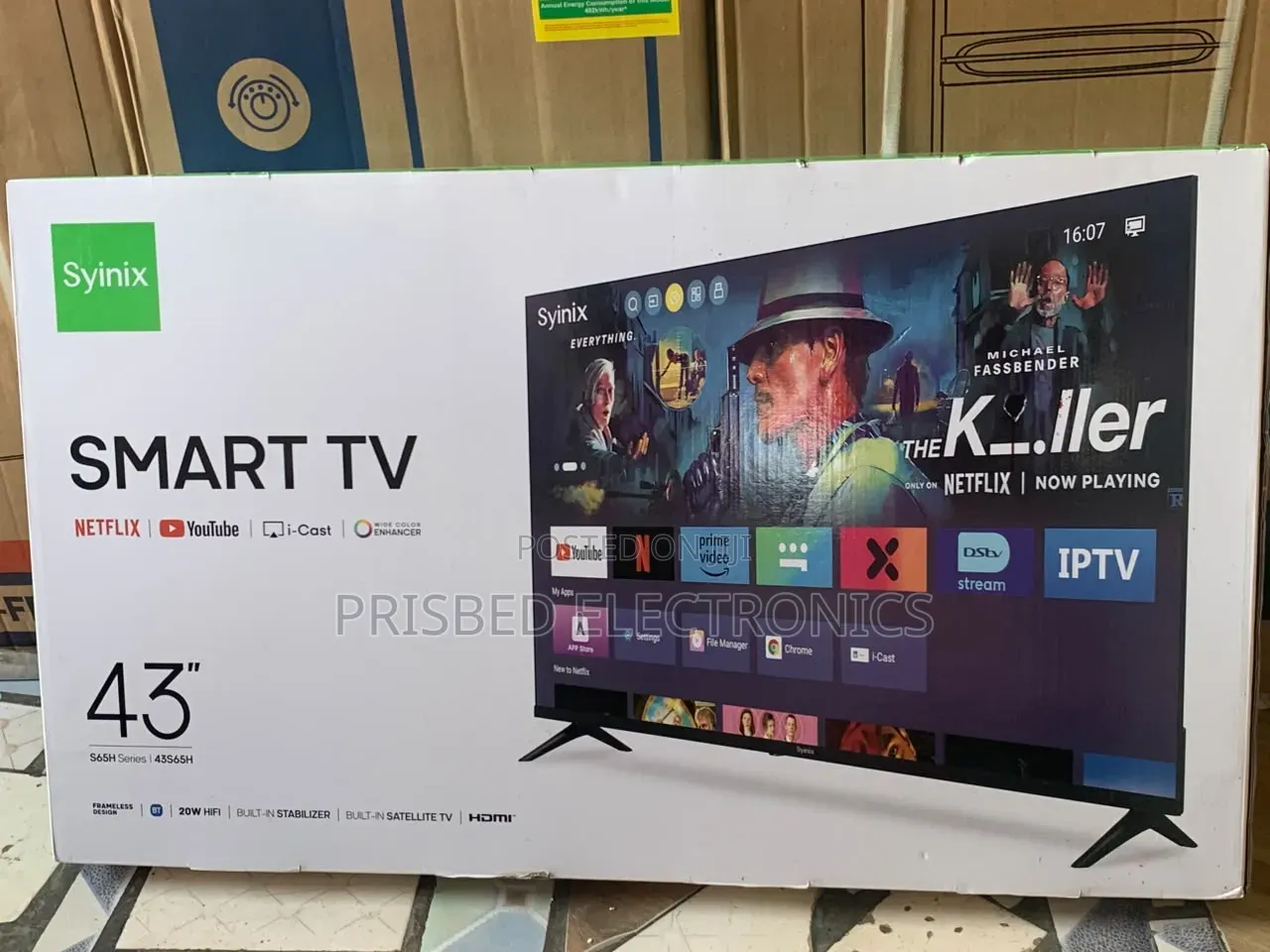 Syinix 43" Smart Tv