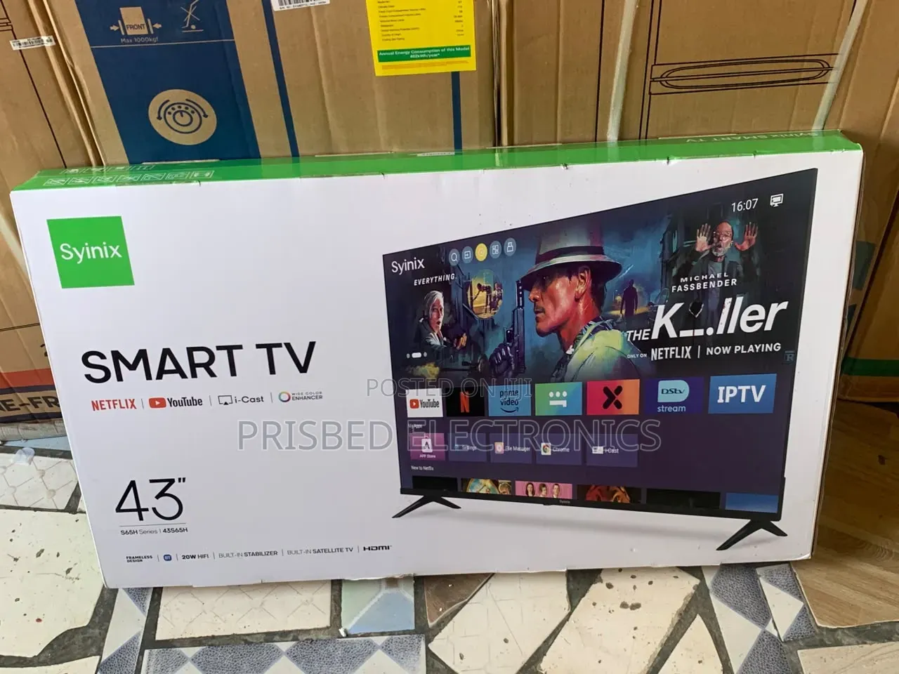 Syinix 43" Smart Tv
