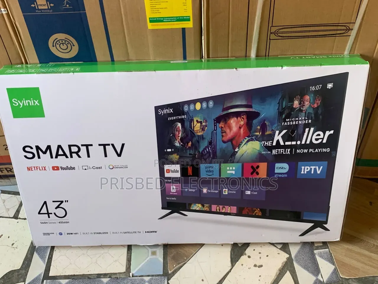 Syinix 43" Smart Tv