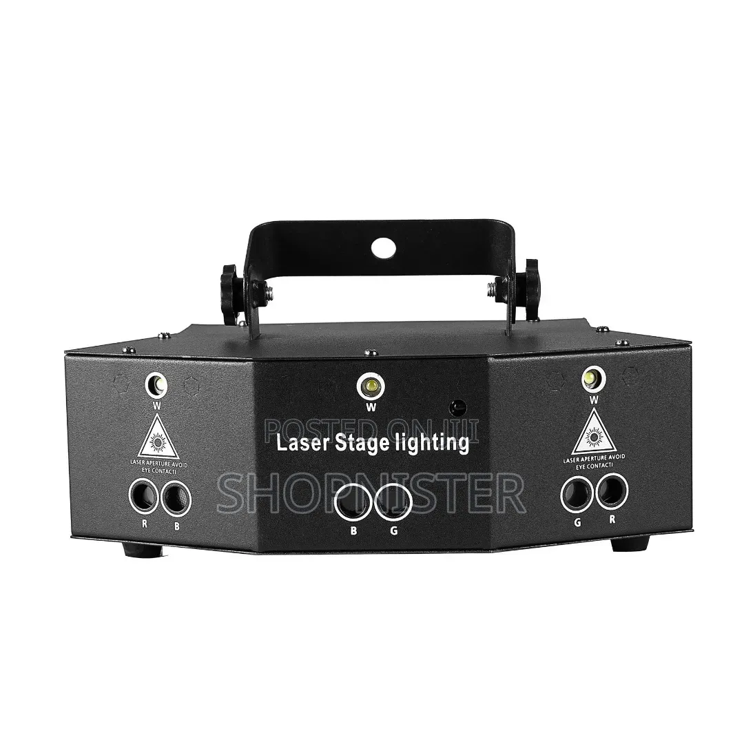 RGB Laser Stage Party Light With Remote Control – Lighting Projector
