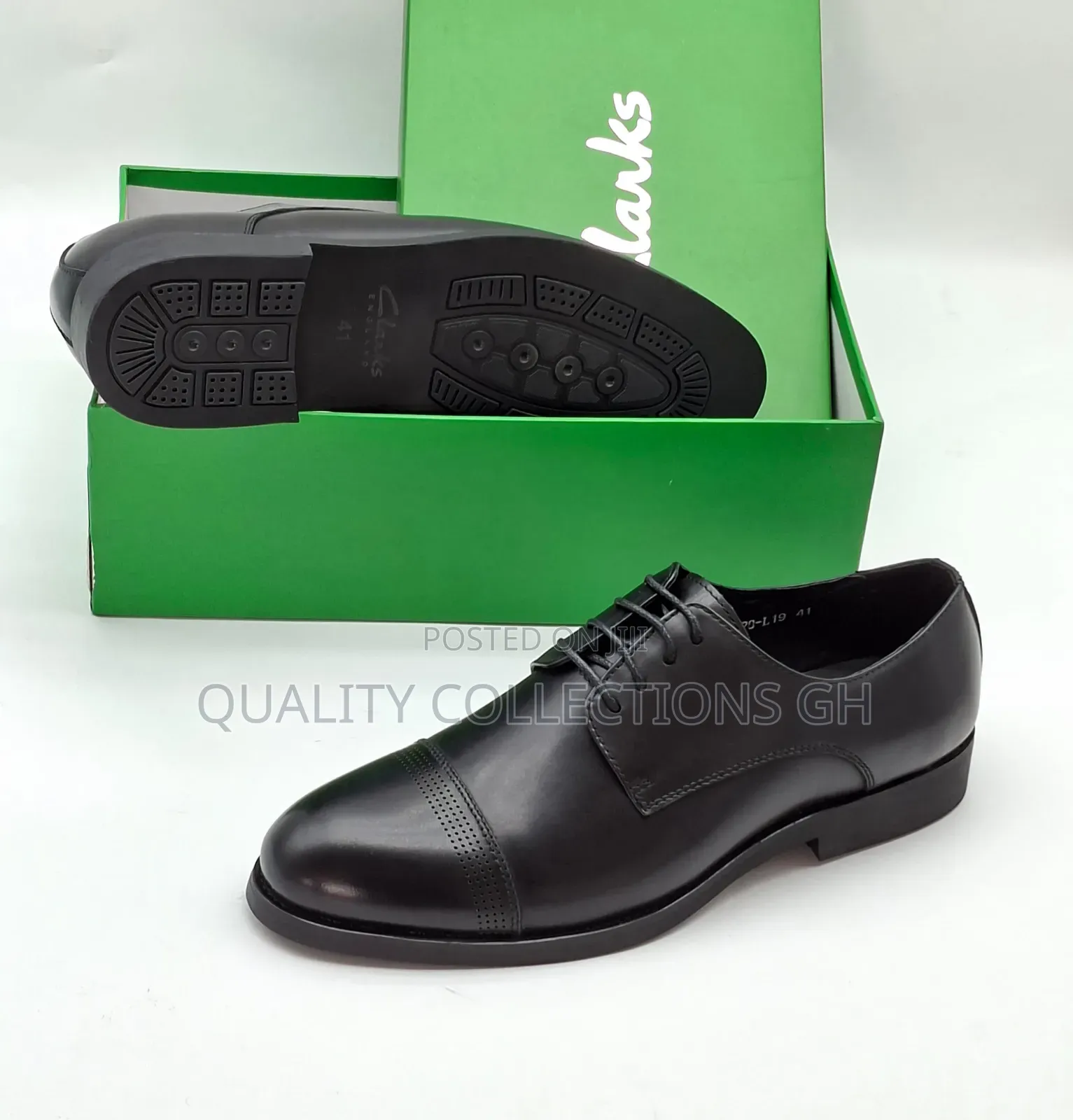 Clarks Derby Leather Shoe