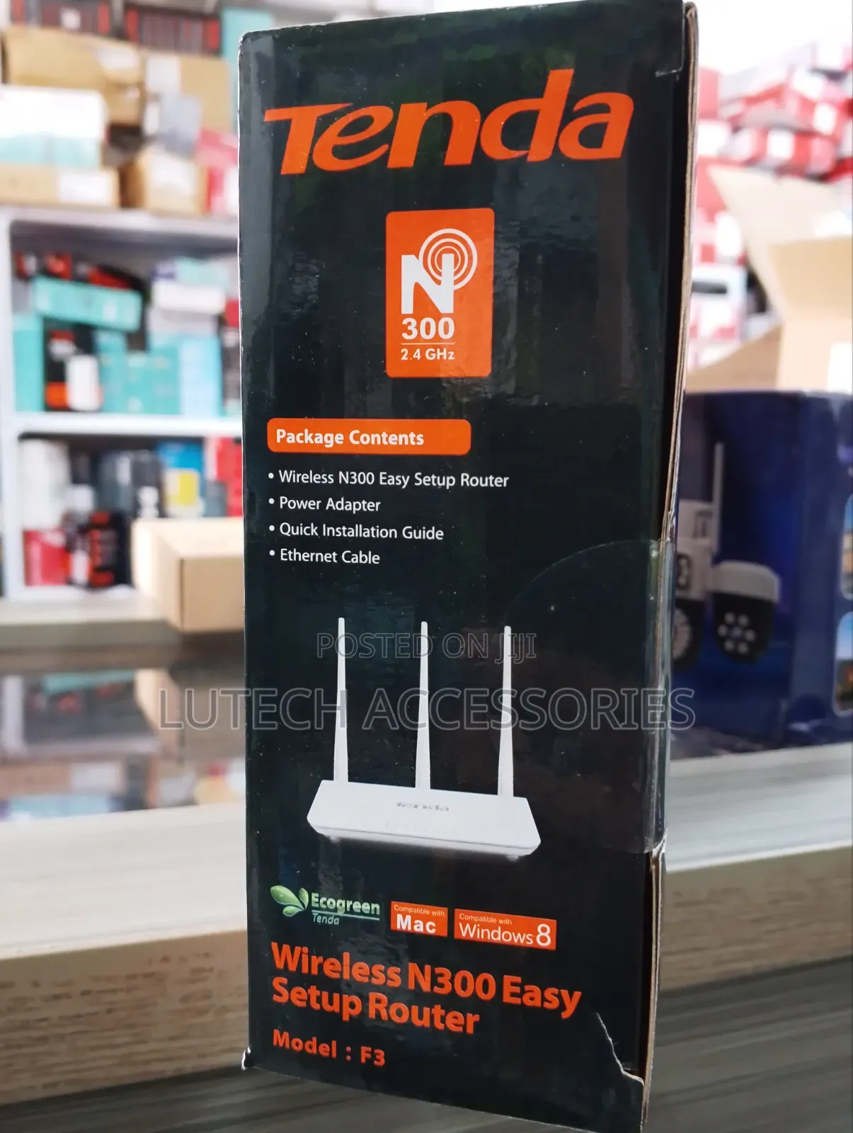 Tenda Wireless N300 Easy Setup Router/ Tenda F3