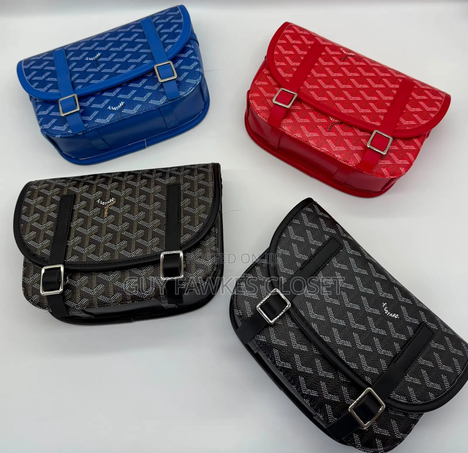 Goyard Goyardine Belvedere Bags