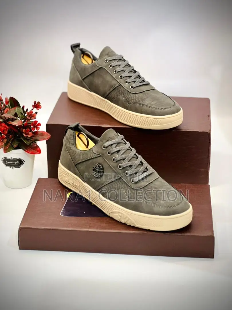 Timberland Leather Lace — Up Sneakers in Six Different Colors