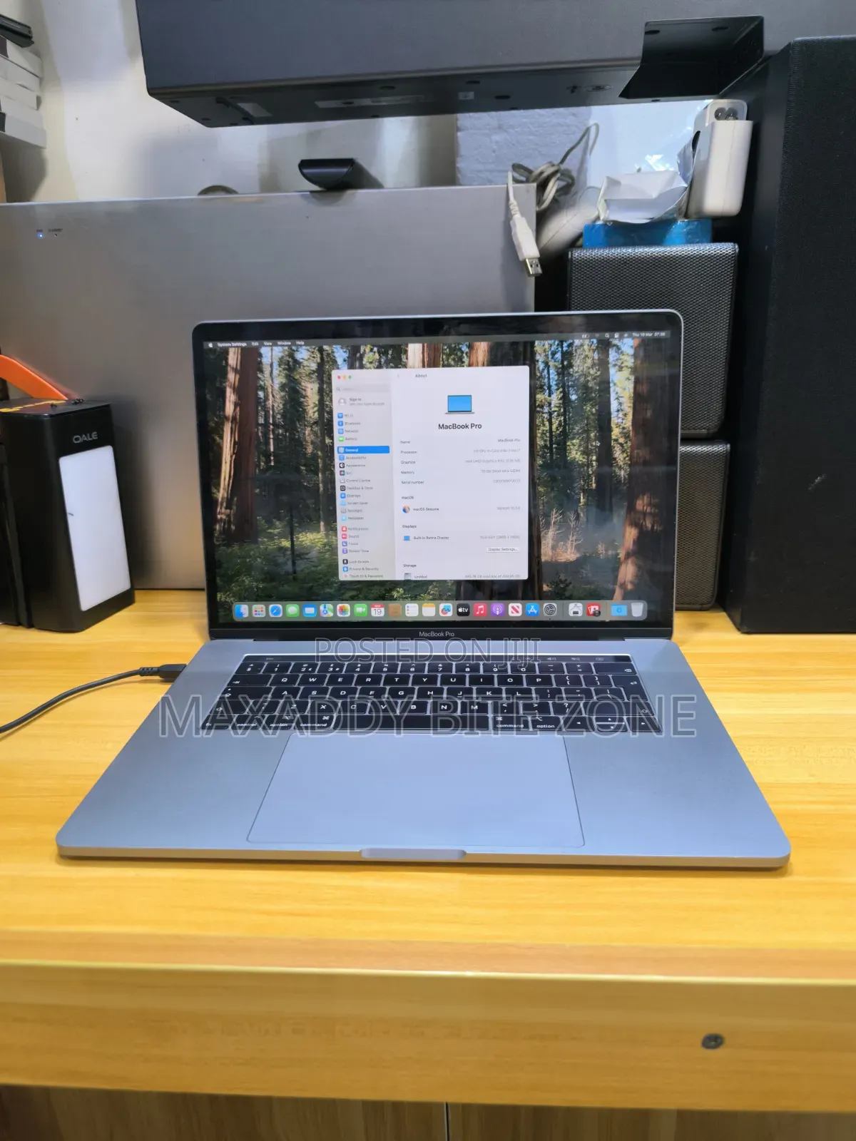 Laptop Apple MacBook Pro 2019 16GB Intel Core i7 SSD 500GB