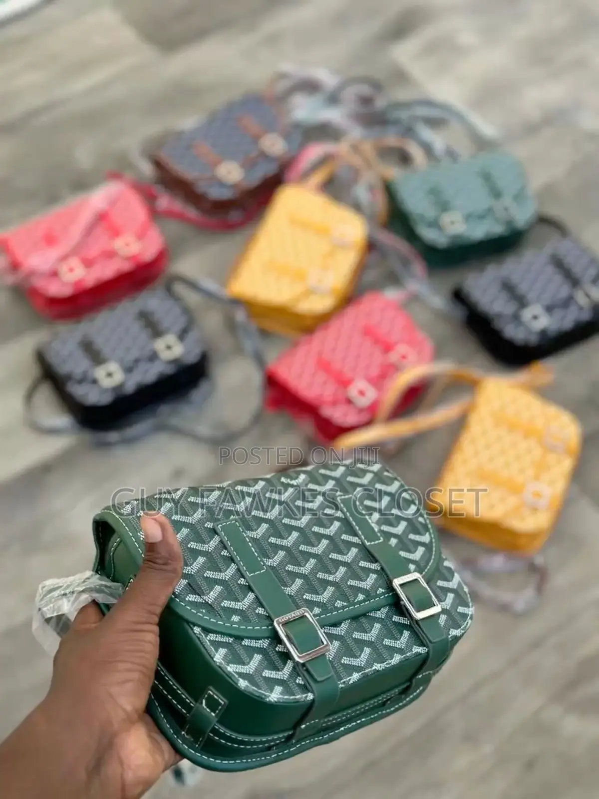 Goyard Goyardine Belvedere Bags