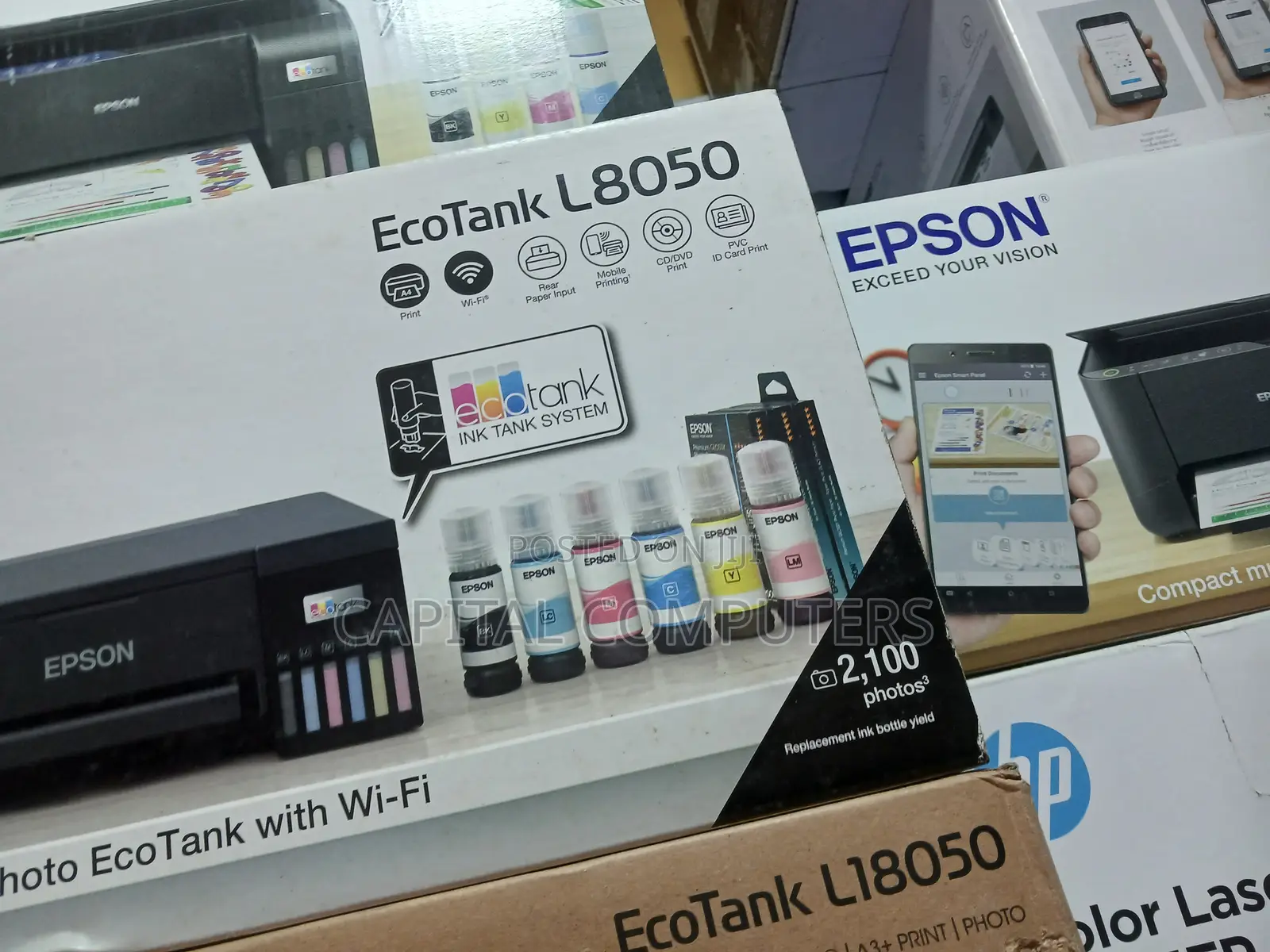 Epson L8050 Wifi Photo Ink Tank Printer
Share