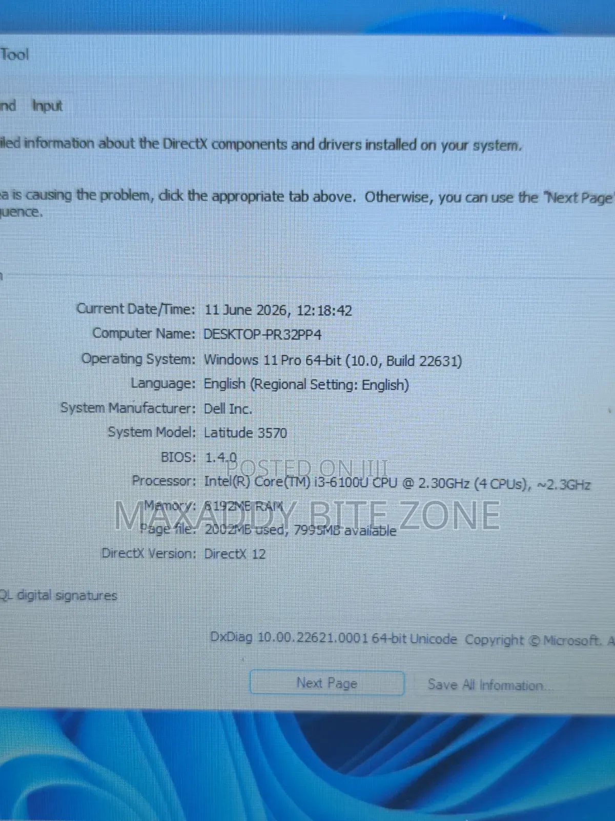 Laptop Dell Latitude 15 3570 8GB Intel Core i3 SSD 256GB