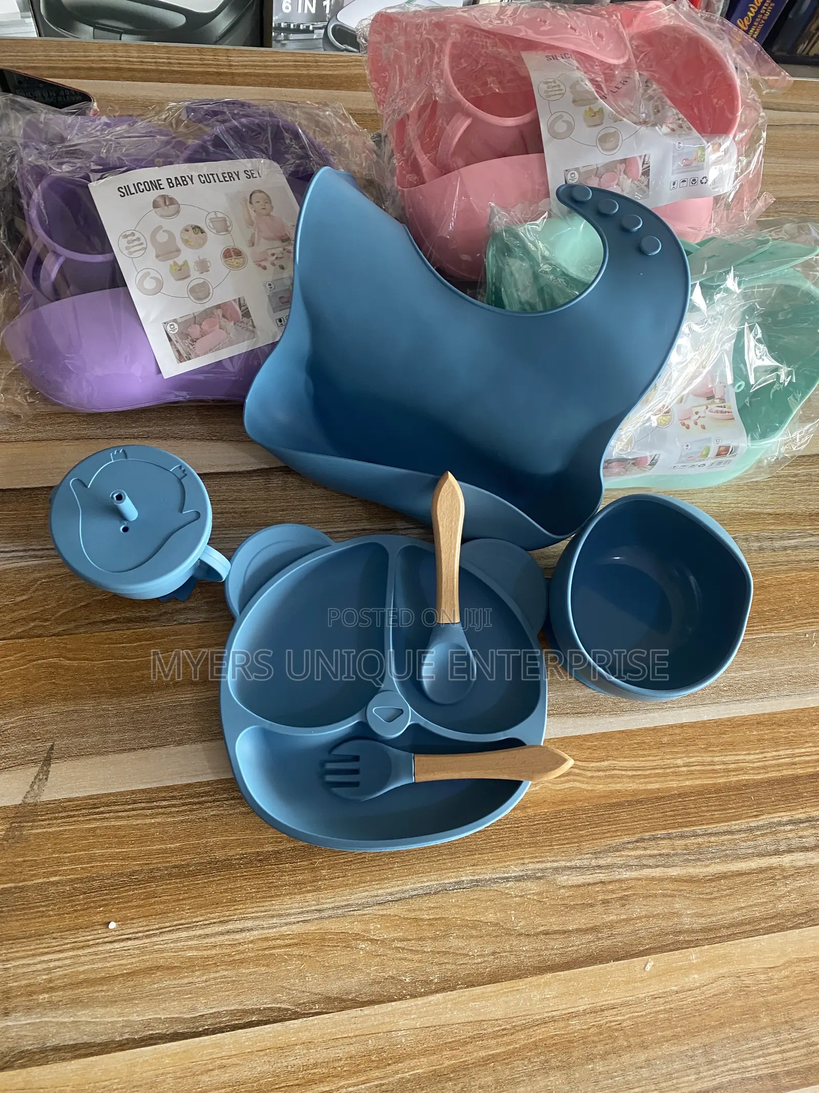 Stress-Free Weaning Complete 6pcs Baby Silicone Set