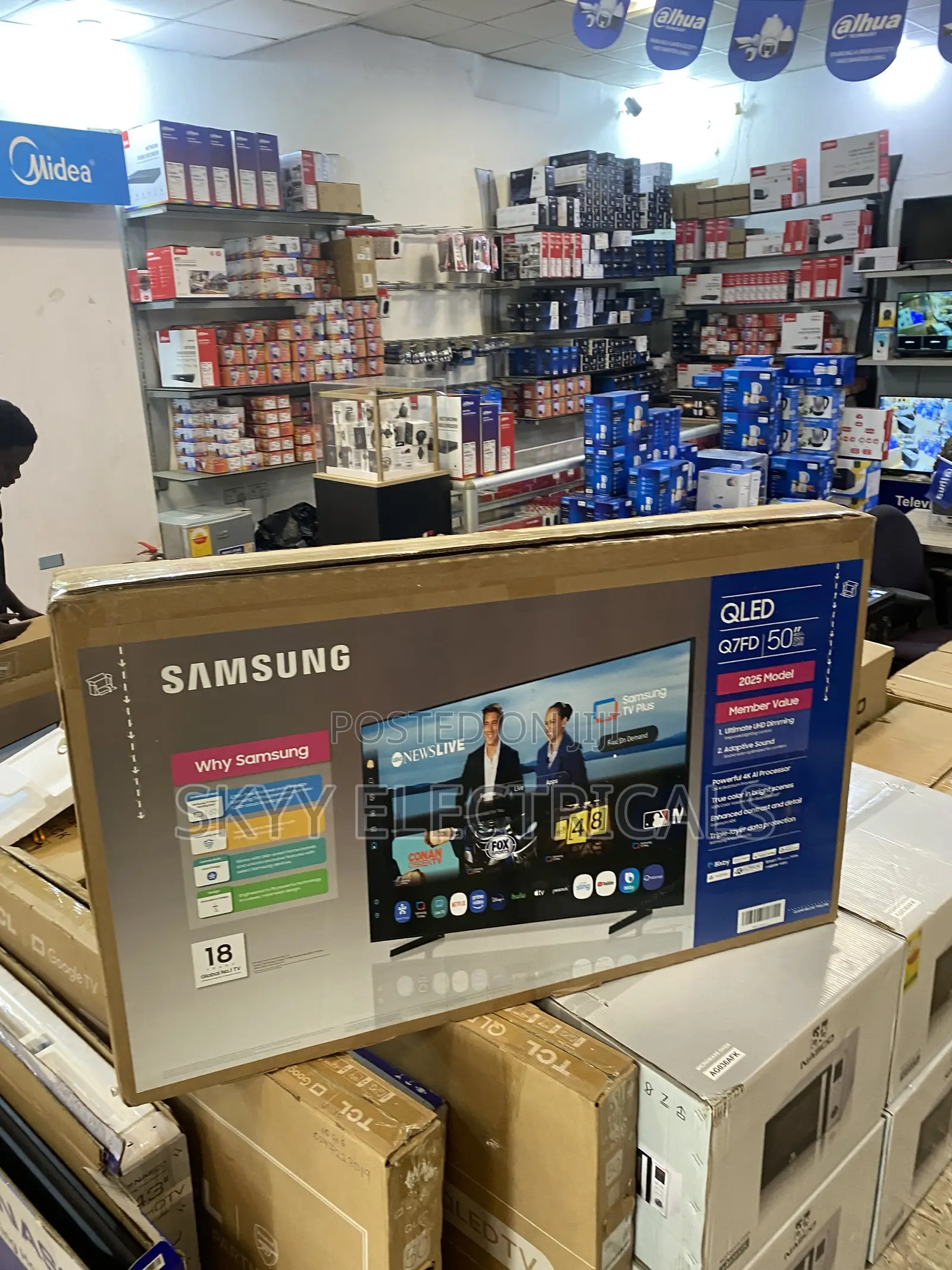 Samsung 50’Inch Qled Smart Satellite Tv