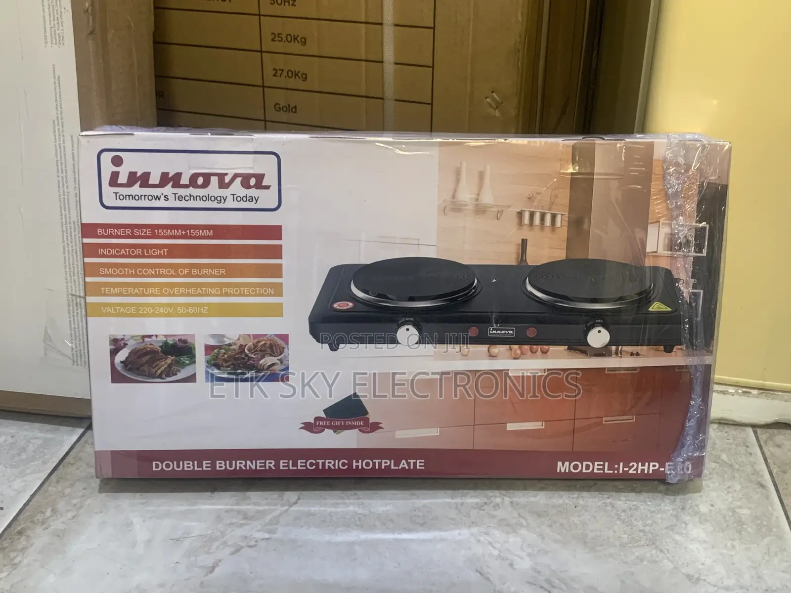 Quality Innova Double Burner Electric Hotplate