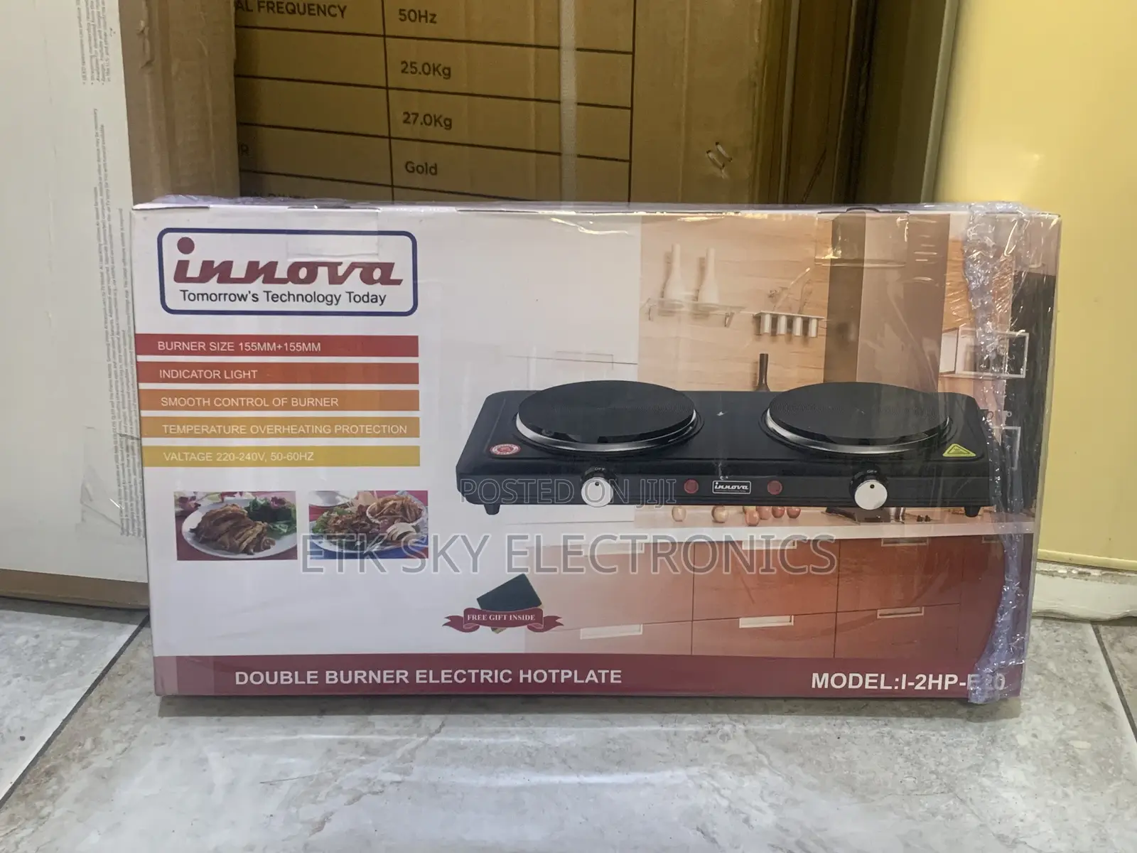 Quality Innova Double Burner Electric Hotplate