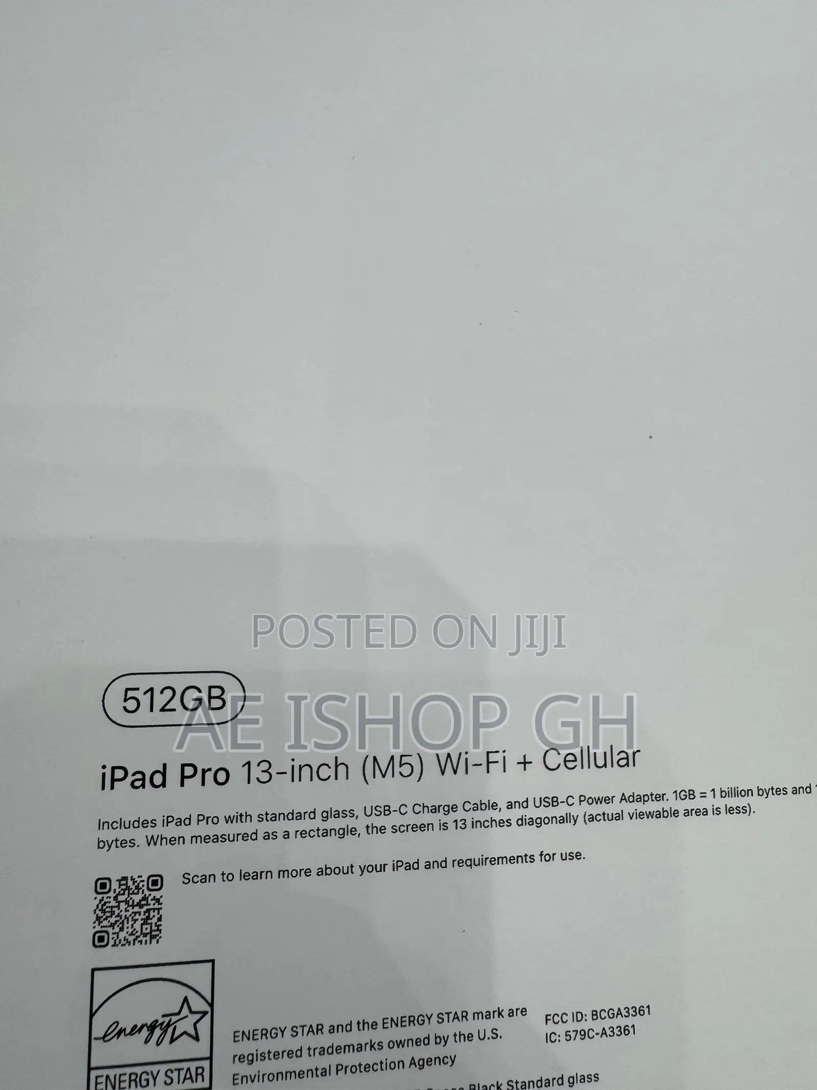 New Apple iPad (2025) 512 GB Black