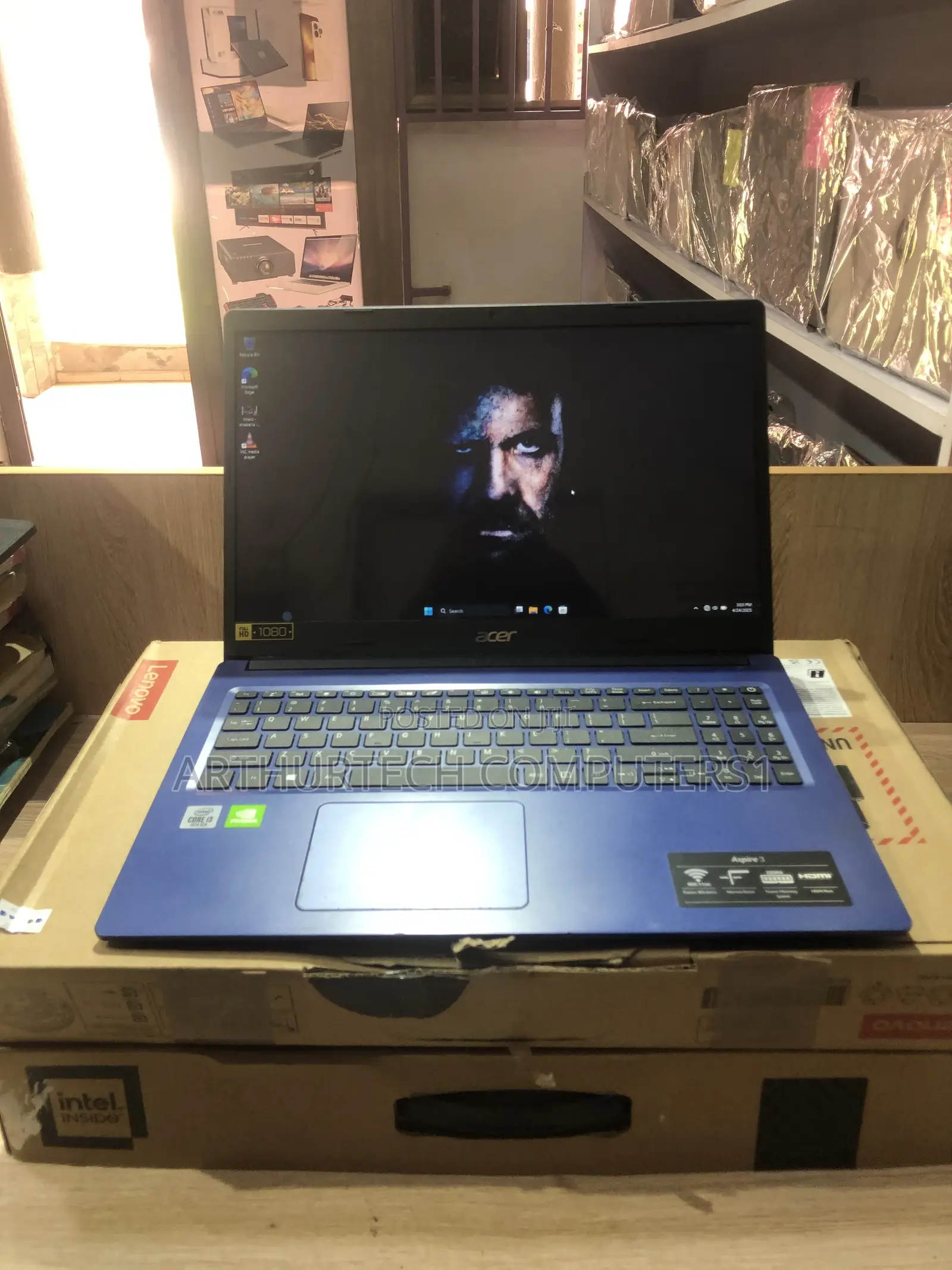 New Laptop Acer Aspire A315 52 8GB Intel Core i3 SSD 256GB