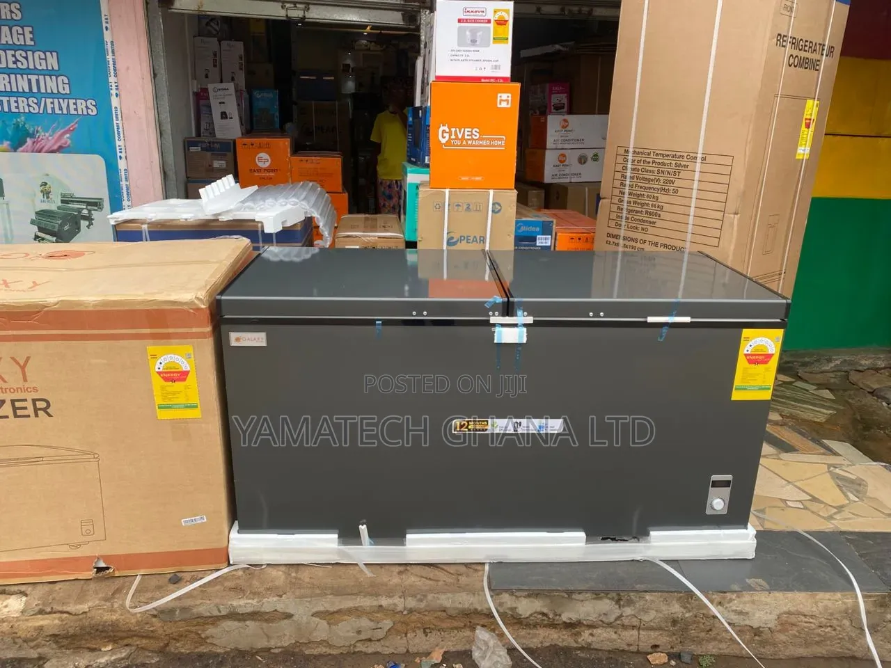 Best Quality Galaxy 510 Litre Double Door Chest Freezer