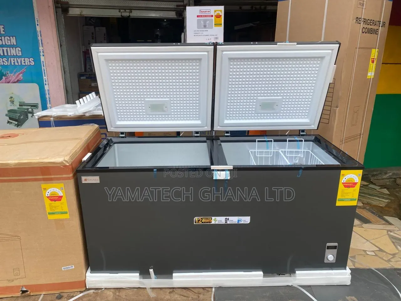 Best Quality Galaxy 510 Litre Double Door Chest Freezer