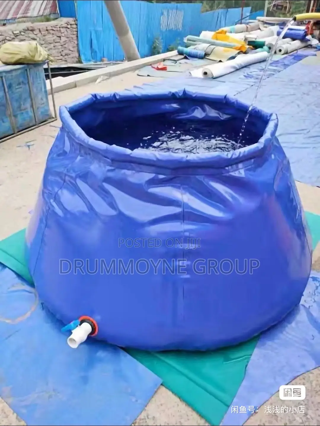 Polytank Foldable Excellent for Renters Constructionsiteswith Nowater