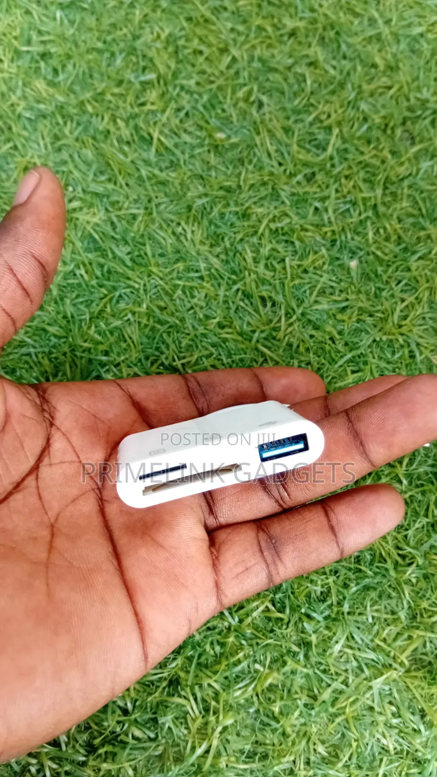 Multifunctional Three in One Card Reader for iPhone, Android Camera