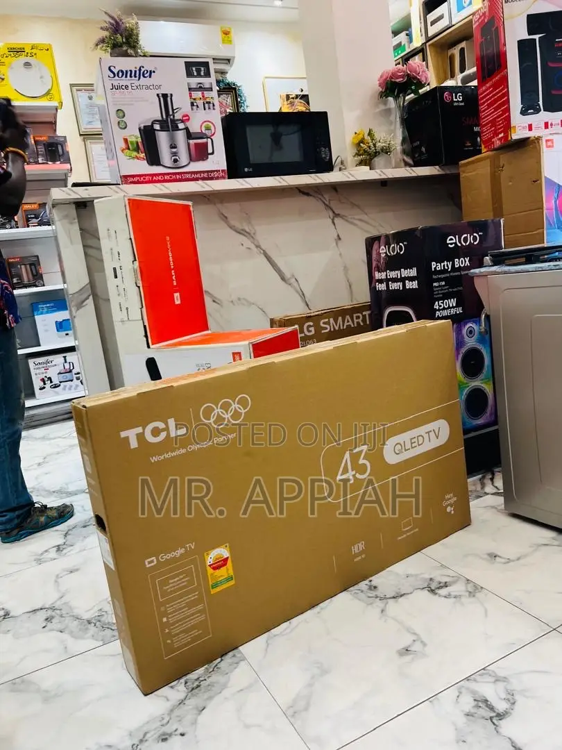 Order TCL 43s5k 43” Qled Smart Android Television(Black).