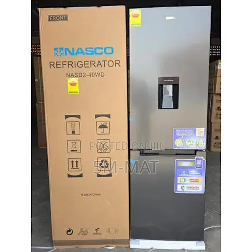 Nasco Nasd2-40wd 309 Litres Double Door Fridge