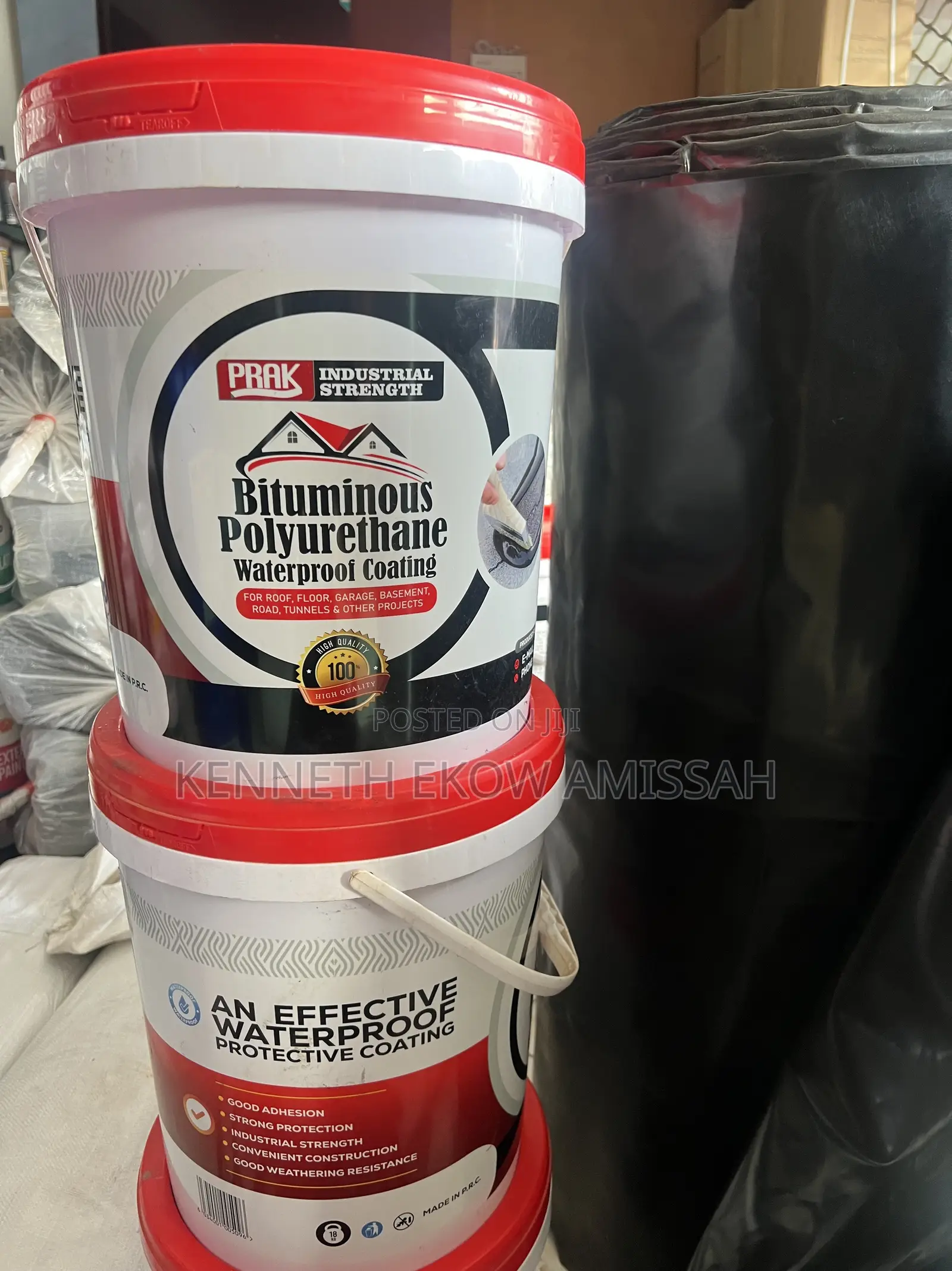 Bituminous Polyurethane Waterproof Coating 18kg