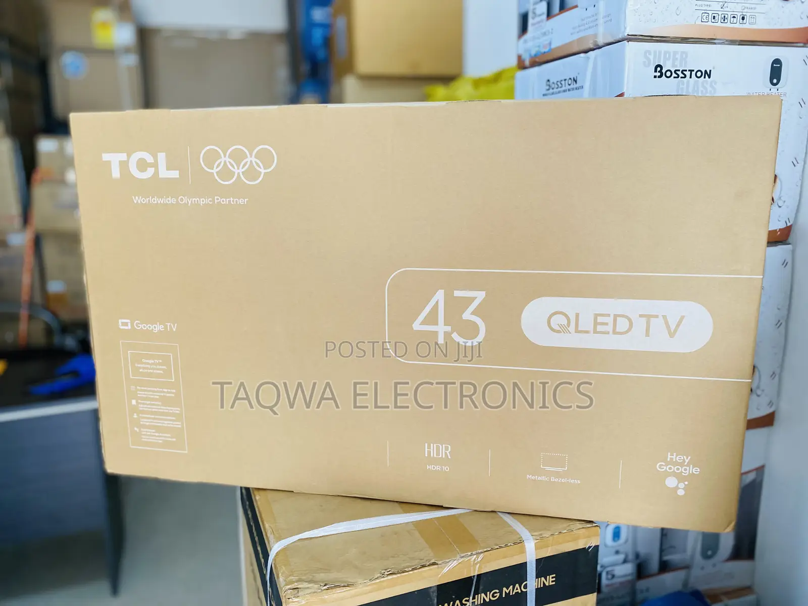 Slim Qled TCL 43” Qled Tv