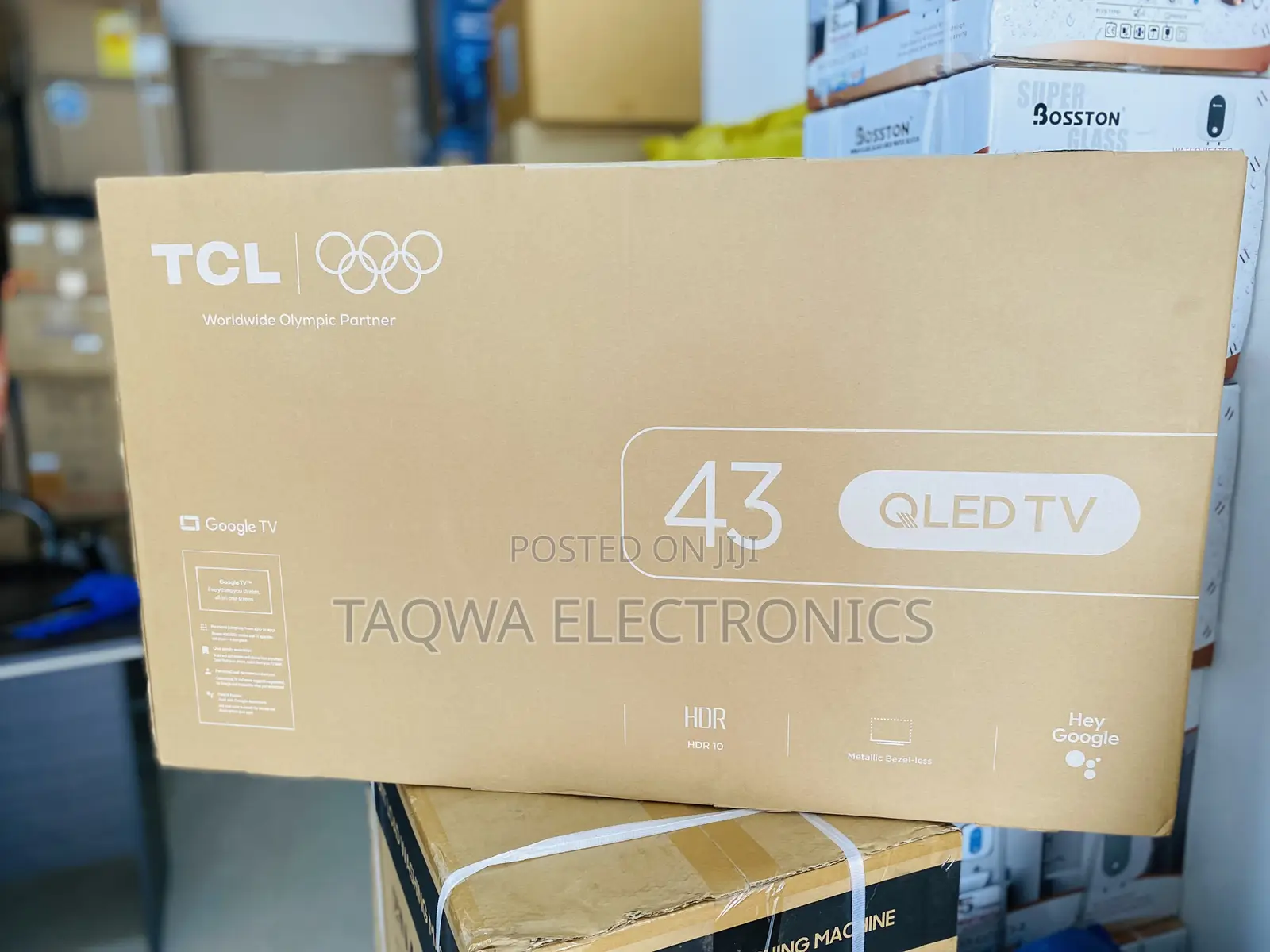 Slim Qled TCL 43” Qled Tv