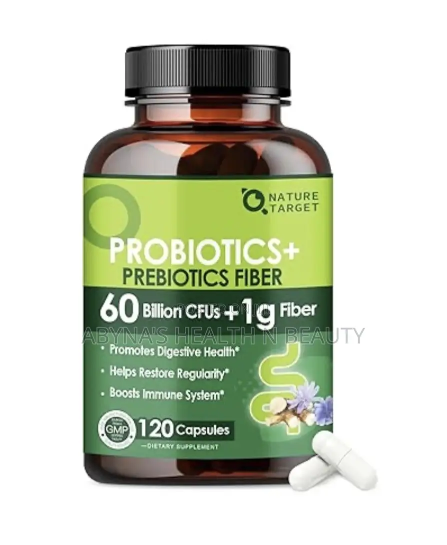 Probiotics Fiber 60 Billion Cfus + 1g Fiber