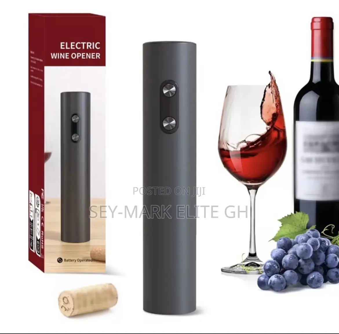 Electric Wine Opener (Battery Operated)