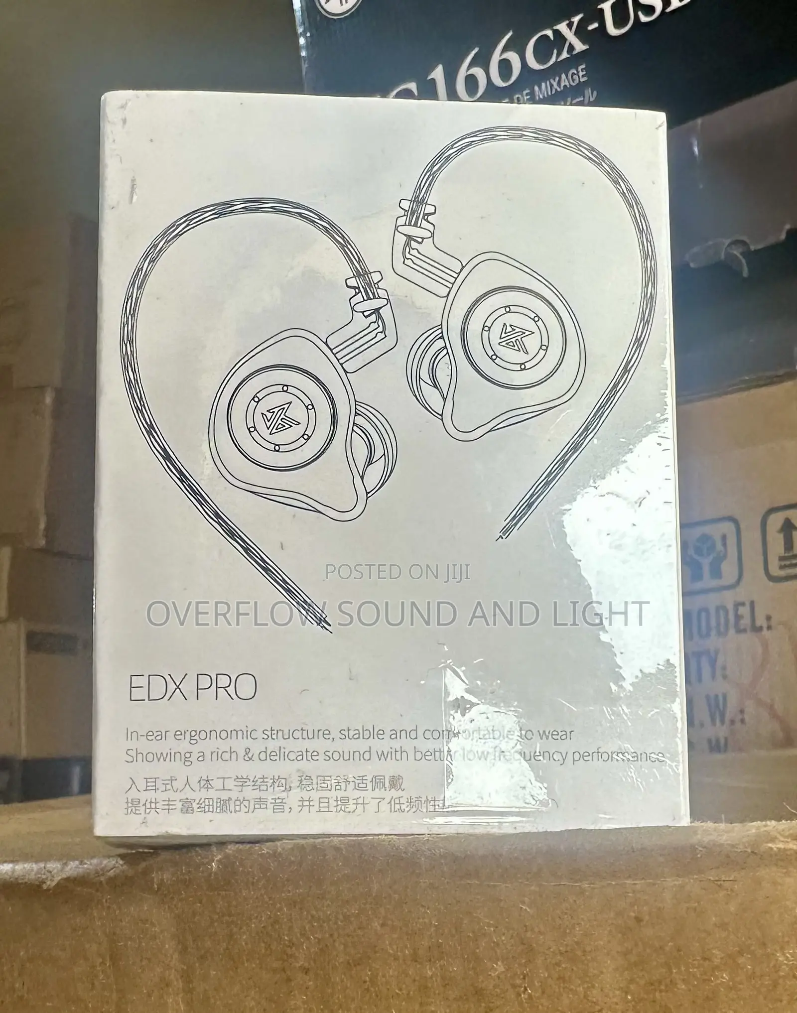 Kz Edx Pro Dual Magnetic Dynamic in-Ear Stage