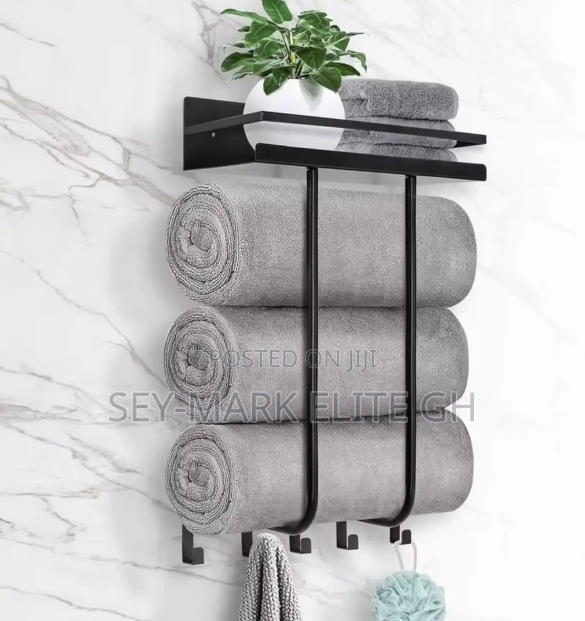 Wall Mount Towel Holder