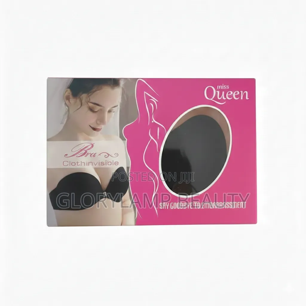 Miss Queen Invisible Cloth Wing Bra – Strapless Backless Push-Up Bra