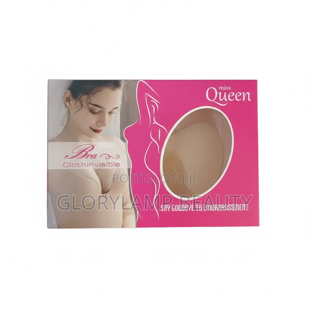 Miss Queen Invisible Cloth Wing Bra – Strapless Backless Push-Up Bra