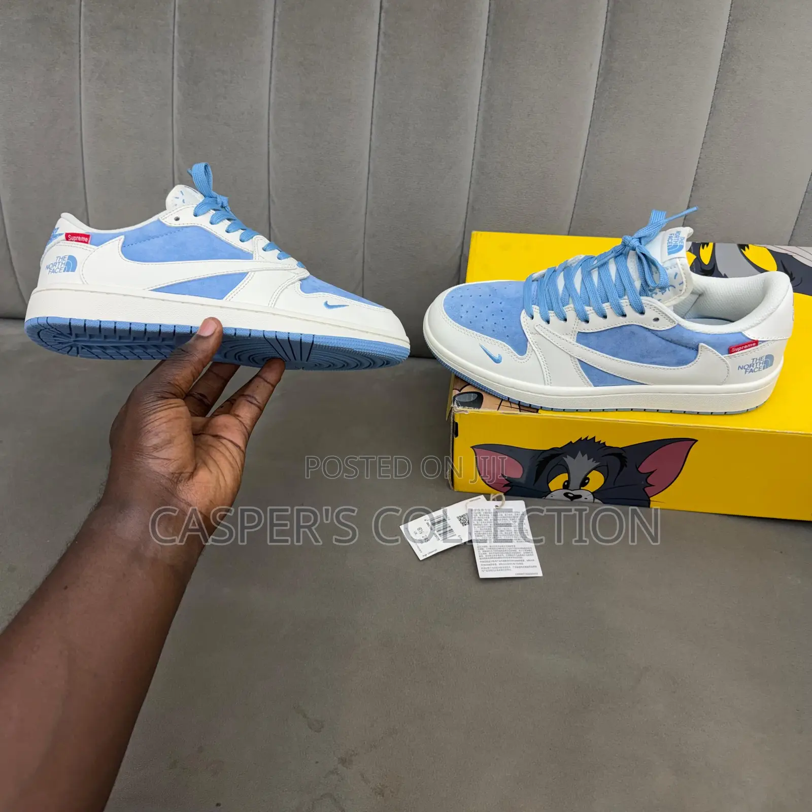 Supreme Air Jordan 1 Low Travis Scott