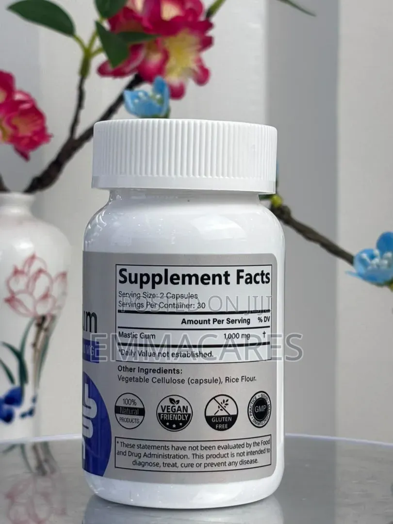 Mastic Gum Supplement for H. Pylori Support