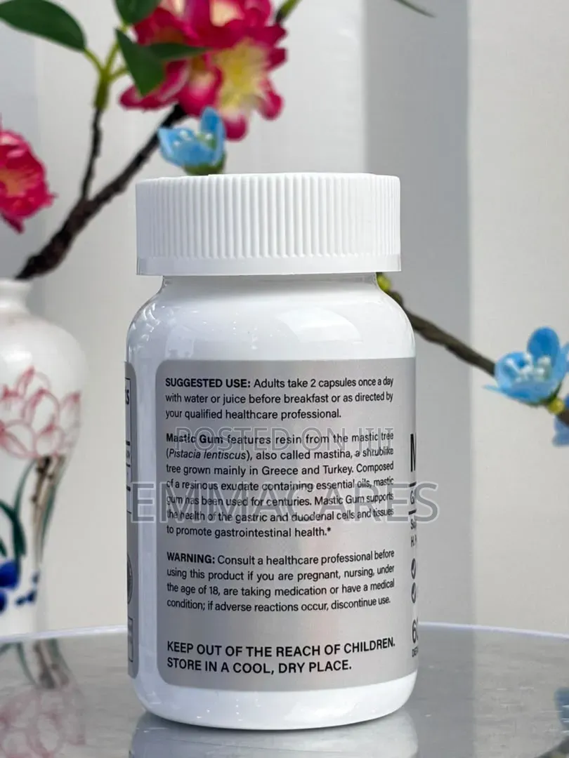 Mastic Gum Supplement for H. Pylori Support