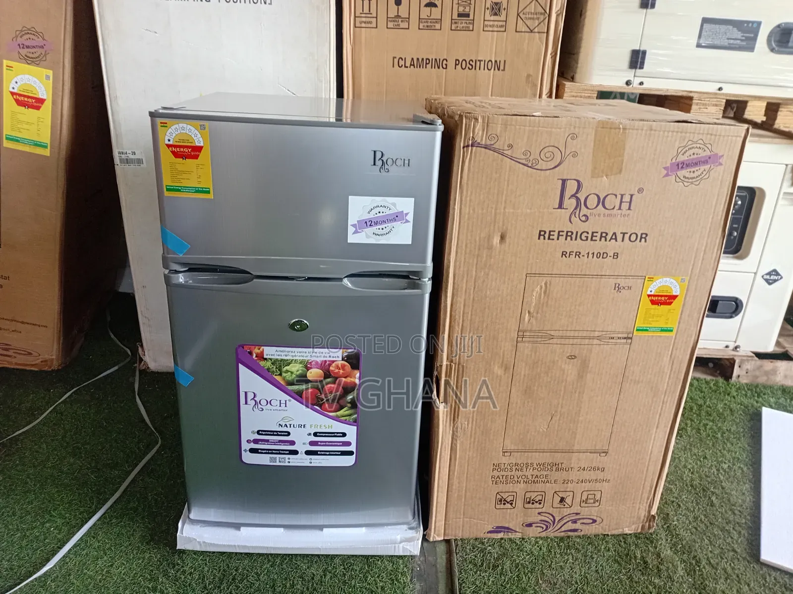 Roch Freshness Master Fridge85l — Silent Power Elegant Living85l