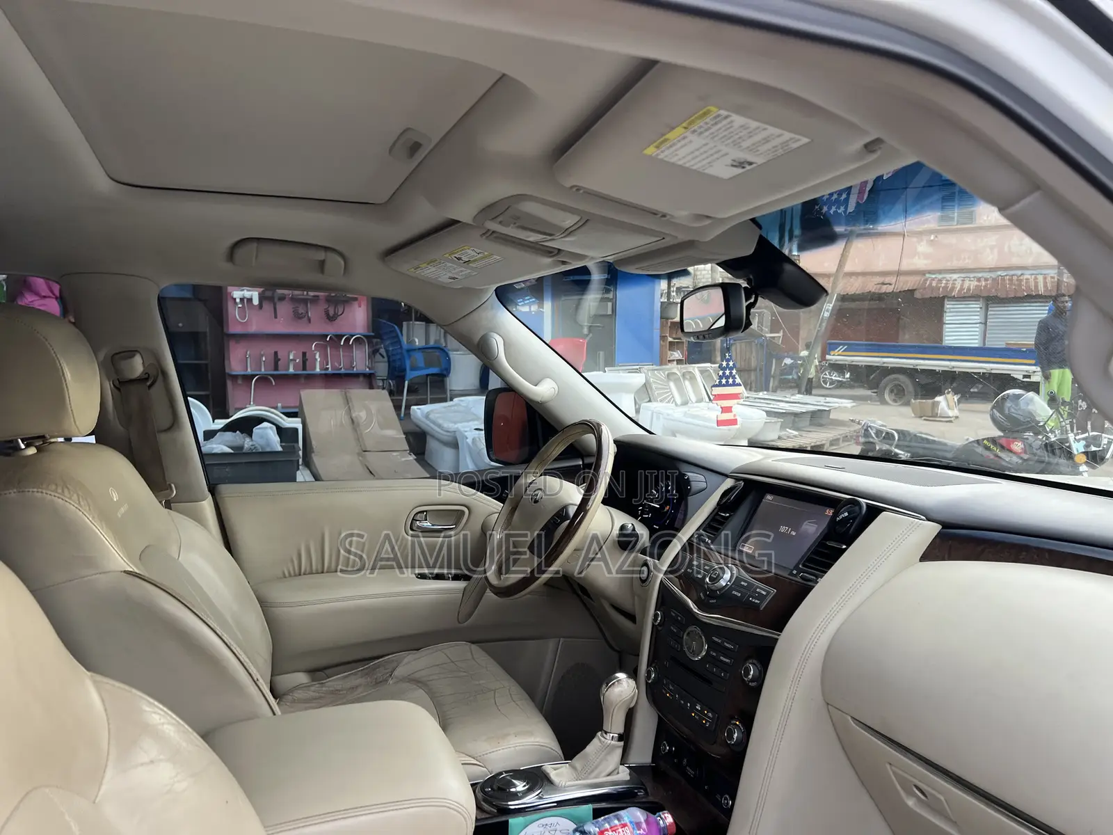Infiniti QX80 2014 White