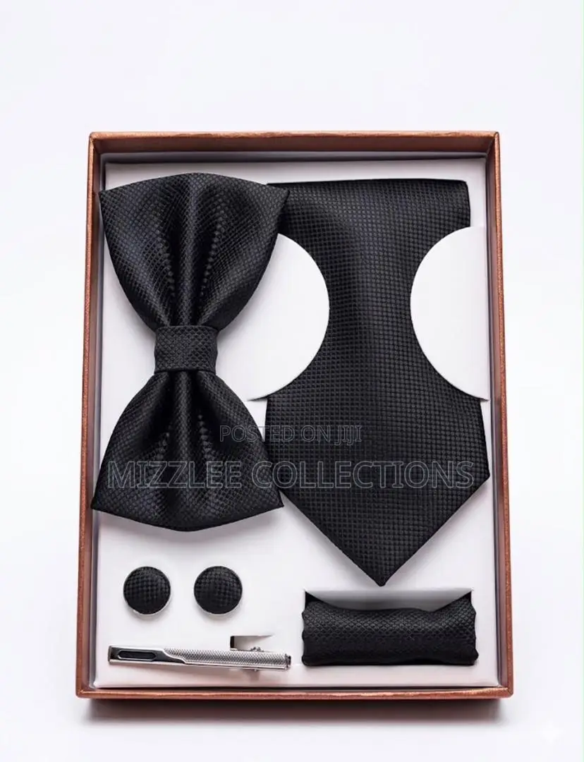 Quality Tie/Bow Tie/Cufflinks/Pocket Handkerchiefs