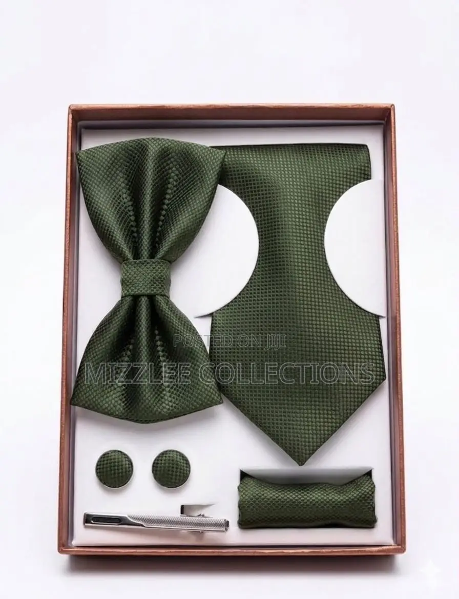 Quality Tie/Bow Tie/Cufflinks/Pocket Handkerchiefs