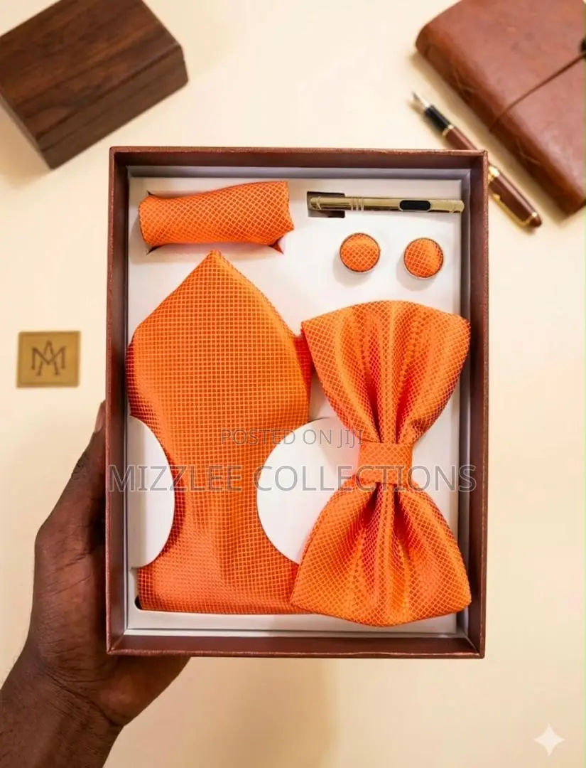 Quality Tie/Bow Tie/Cufflinks/Pocket Handkerchiefs
