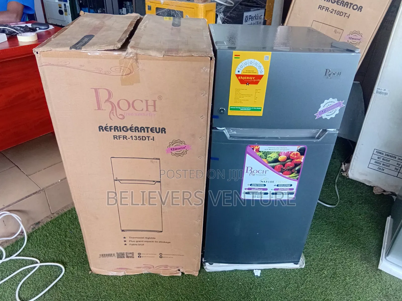 Roch RFR-135dt-I 112l Refrigerator – Stylish, Durable 112l