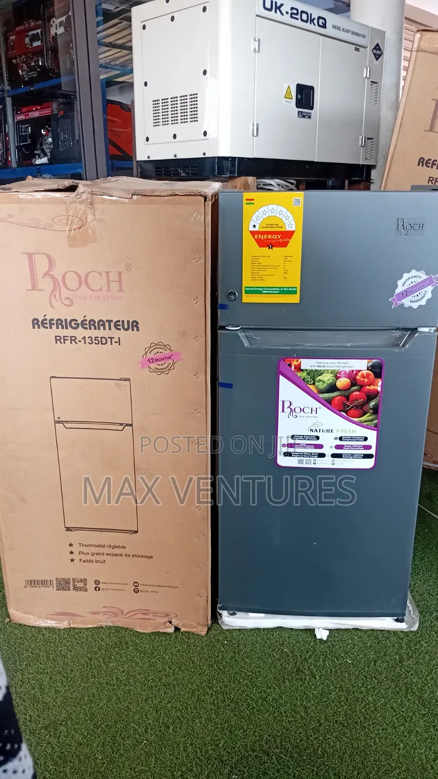 Roch 112l Fridge – Compact Size, Maximum Freshness